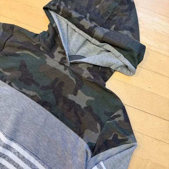 New Lovely Melody color block hoodie top, S - Picture 4 of 5